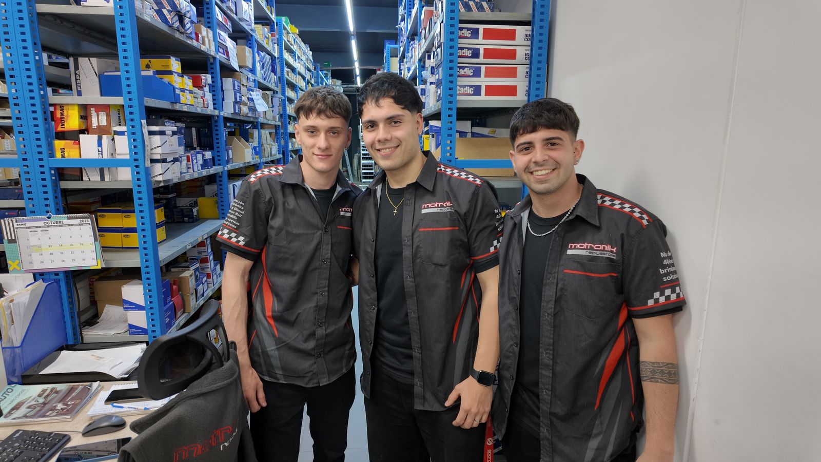 Parte del equipo de ventas